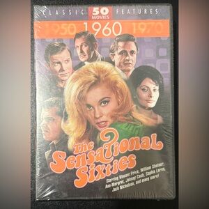 NEW SEALED~The Sensational Sixties~50 Movies DVDs 2012~12-Disc Set~FREE SHIPPING